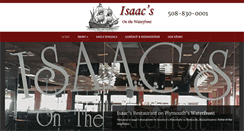 Desktop Screenshot of isaacsdining.com